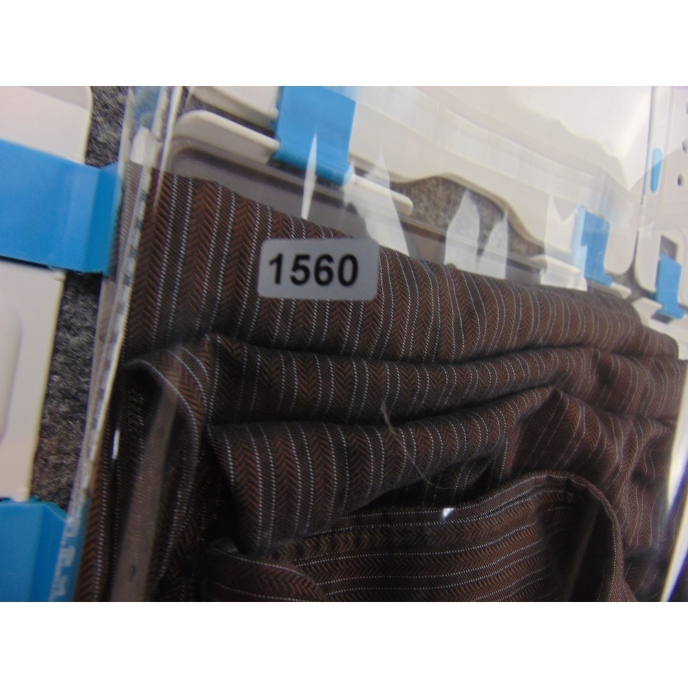 Zanella Shirt Mens 2XL Brown Striped Italy Luxury Business Casual Office Classic - Picture 9 of 9